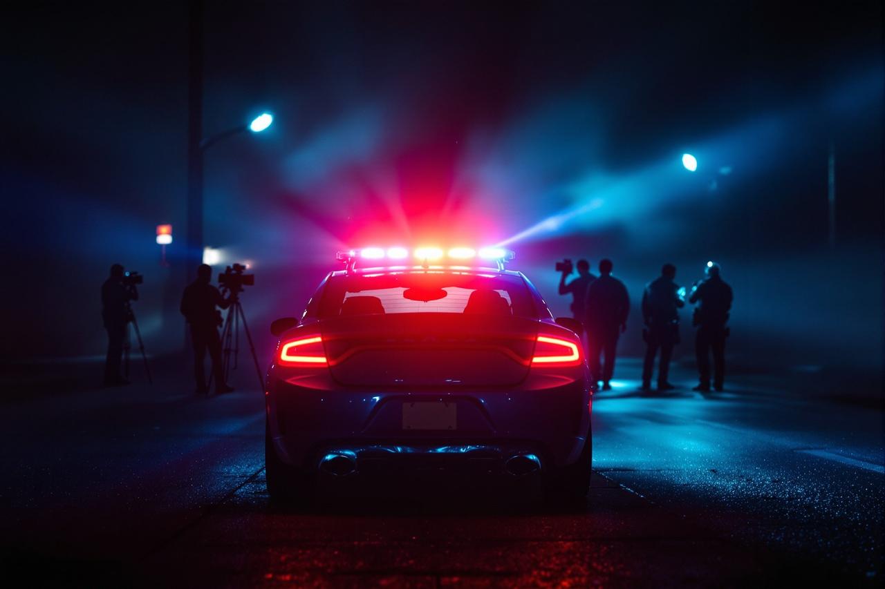 每日吃瓜网爆门 - 某男星被指酒驾被抓，实为剧组拍戏桥段被路人误拍